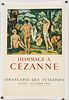 Cezanne Orangerie des Tuileries Exhibition Poster