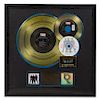 A Run-D.M.C.: Down with the King RIAA Certified Gold Presentation Album 21 x 21 inches.