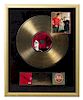 A Queens of the Stone Age: Songs for the Deaf RIAA Certified Gold Presentation Album 21 1/4 x 17 1/2 inches.