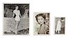 A Group of Three Mitzi Gaynor Autographed Photos Largest 10 x 8 inches.