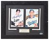 A Sandy Koufax Autographed Photo 9 3/4 x 11 3/4 inches overall.
