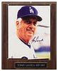A Tommy Lasorda Autographed Photo Photo 10 x 8 inches.
