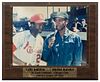 An Erine Banks & Lou Brock Autographed Photo photo 8 x 10 inches.