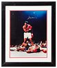 A Muhammad Ali Autographed Photo 19 x 15 inches visible.