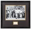An Arnold Palmer Clipped Autograph 18 1/2 x 19 1/2 inches overall.