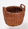 Small Painted Basket