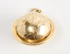 Gold Tiffany Globe Pendant