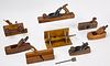 Eight Woodworking Planes