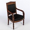Louis Philippe Open Armchair, Mid 19th C