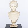 Marble Bust of a Boy, 19th Century