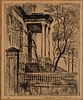 Christopher Murphy Jr., Owens Thomas House, Etching
