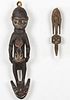 2 African Carved Figures