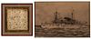 Spanish American War Hard Tack and Related Painting