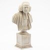 Parian Bust of George Whitefield, 19th Century