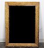 A Contemporary Gilt Mirror. Height 45 1/2 x width 33 inches.