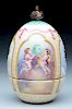Handpainted Porcelain Faberge Egg.