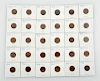 Lot of 30: Indian Head Cents.