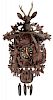 Large Black Forest Cuckoo & Music Box Wall Clock.