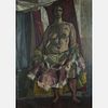 Daniel Forst (b. 1936) Female Nude, Oil on canvas,