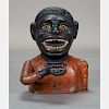 A Cast Iron Jolly N Mechanical Bank by J&E Stevens Co. (Cromwell, CT), 19th Century,