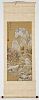 Chinese Landscape Painted Scroll