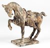 Chinese Gilt Bronze Figural Horse