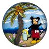 CLINTON SMITH (AMERICAN, B. 1979) MICKEY MOUSE ON THE BEACH PAPERWEIGHT,
