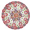 PARABELLE GLASS PG-316 / CONCENTRIC MILLEFIORI PAPERWEIGHT,
