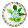  ANTIQUE BACCARAT BUTTERCUP LAMPWORK AND MILLEFIORI PAPERWEIGHT,