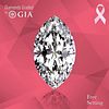 3.01 ct, D/FL, Type IIa Marquise cut GIA Graded Diamond. Appraised Value: $346,100 