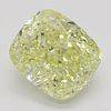 5.18 ct, Natural Fancy Yellow Even Color, VS1, Cushion cut Diamond (GIA Graded), Appraised Value: $220,600 
