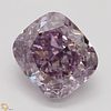0.82 ct, Natural Fancy Pink Purple Even Color, VS2, Cushion cut Diamond (GIA Graded), Appraised Value: $359,100 