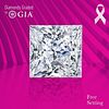 1.51 ct, F/VS2, Princess cut GIA Graded Diamond. Appraised Value: $38,100 