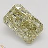 3.27 ct, Natural Fancy Brownish Yellow Even Color, IF, Radiant cut Diamond (GIA Graded), Appraised Value: $61,700 