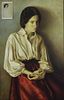 Victoria Gitman (Argentina, b. 1972) Retrato de Jane, 1994, oil on canvas,  39 x 25 in.