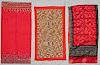 3 Old Textiles/Shawls From India/Pakistan