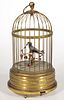 FRENCH OR GERMAN WIND-UP BIRD CAGE MUSICAL AUTOMATON,