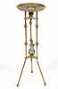 AMERICAN AESTHETIC MOVEMENT BRASS FERN / PLANT STAND,