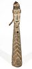 SOUTH PACIFIC / OCEAN ART CARVED WOODEN MUSICAL INSTRUMENT,