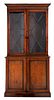 Late George III Mahogany Bookcase-Cabinet, c 1810