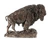 Henry Merwin Shrady (1871 - 1922) Elk Buffalo, 1900