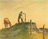 Charlie Dye (1906 - 1972) The Fence Rider, 1958