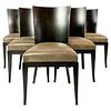Set of Six Cadette Dining Chairs by Dakota Jackson