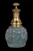 A Lalique Glass Perfume Bottle
