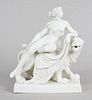 Minton Parian Ware; Ariadne on the Panther