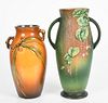 Two Large Roseville Pottery Vases