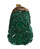 A Chinese Carved Malachite Pendant