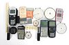 Group of Calculators and Measuring Devices