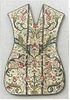 Early Continental Embroidered Chasuble