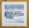 Peter Sculthorpe (American 1948-2014), signed lithograph, 21 1/2'' x 21 1/2''.